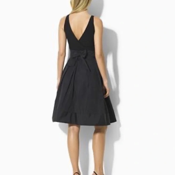 Ralph Lauren Black Cocktail Dress - Picture 2 of 8